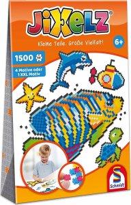 Schmidt Spiele Puzzle Puzzelki Jixelz 3D Podwodny Świat 4w1 1500el 1