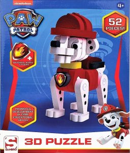 Sambro PSI PATROL MARSHALL FIGURKA PUZZLE PIANKOWE 3D 1