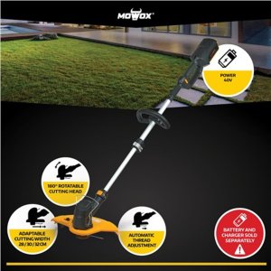 Mowox MoWox | Hand Held Battery Grass Trimmer ET 40 Li Cordless 6