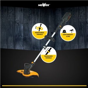 Mowox MoWox | Hand Held Battery Grass Trimmer ET 40 Li Cordless 7
