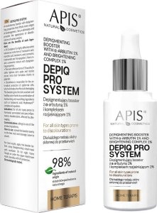 Apis Apis Depiq Pro System depigmentujący booster z -arbutyną 1% i kompleksem rozjaśniającym 1% 30ml 1