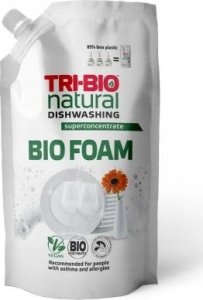 Tri-Bio TRI-BIO, BIO Pianka do zmywania naczyń REFILL, 900ml 1