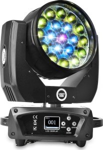 LIGHT4ME LIGHT4ME ZOOM WASH 19x15W głowica ruchoma LED RGBW 1