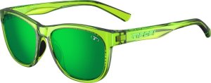 TIFOSI Okulary TIFOSI SWANK hyper lime (1 szkło Green Mirror AR xx % transmisja światła) (PREMIERA: 2024-05-15) (NEON LIGHTS LINE) (NEW 2024) 1