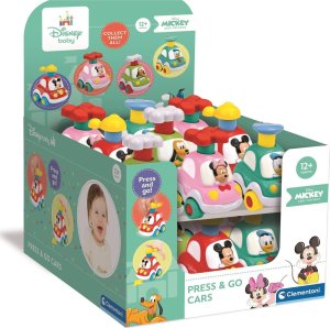 Clementoni Samochodzik Disney Press and Go! 3