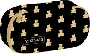 Piórnik Astra Piórnik jednokomorowy Astrabag Golden Teddy AC6 4