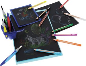 Pelikan Kredki + ołówek Griffix 9 szt. 12