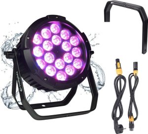 Evolights EVOLIGHTS GLAZE PAR IP65 reflektor zewnętrzny LED oświetlacz sceniczny 1