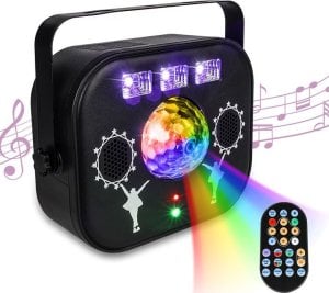 LIGHT4ME LIGHT4ME MULTIBOX multiefekt LED kula disco laser UV stroboskop 1