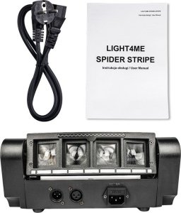LIGHT4ME LIGHT4ME SPIDER STRIPE efekt LED disco stroboskop 6