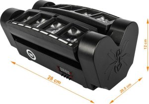 LIGHT4ME LIGHT4ME SPIDER STRIPE efekt LED disco stroboskop 7