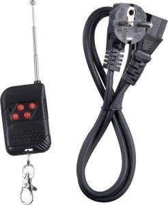 LIGHT4ME FOG 1200 LED wytwornica dymu mgły pilot 6