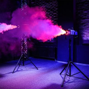 LIGHT4ME FOG 1200 LED wytwornica dymu mgły pilot 7