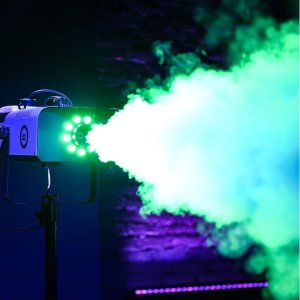 LIGHT4ME FOG 1200 LED wytwornica dymu mgły pilot 8