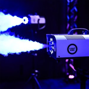 LIGHT4ME FOG 1200 LED wytwornica dymu mgły pilot 9
