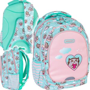 Astra Plecak dwukomorowy Astrabag Kitty's World AB300 1