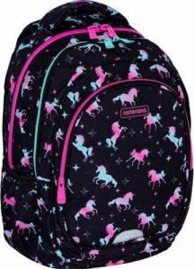 Astra Plecak dwukomorowy Astrabag Unicorn Squad AB300 1