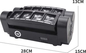 LIGHT4ME LIGHT4ME SPIDER STROBO LASER efekt LED multiefekt 3