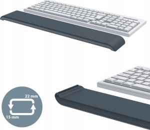 Leitz Podkładka przed klawiaturę Leitz Ergo ciemnoszara 2