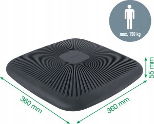 Leitz Poduszka do siedzenia Leitz Ergo ciemnoszara 4