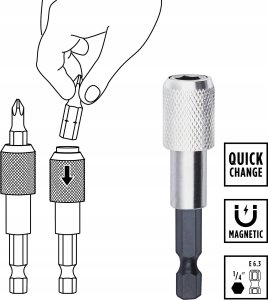 Zestaw narzędzi Einhell ZESTAW BITÓW I KLUCZY NASADOWYCH 37 SZT. L-CASE 49109022 5