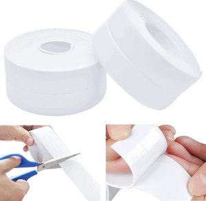 ER4 TAŚMA USZCZELNIAJĄCA WODOODPORNA DO WANNY BRODZIKA ZLEWU KUCHNI 22MM 2