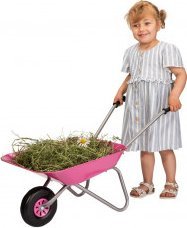 Rolly Toys Metalowa taczka różowa (274802) 6