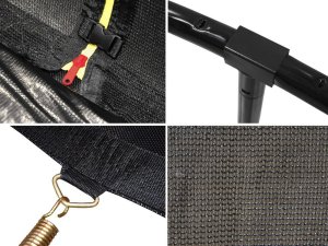 SkyFlyer Trampolina ogrodowa SkyFlyer + drabinka 12FT 366cm 10