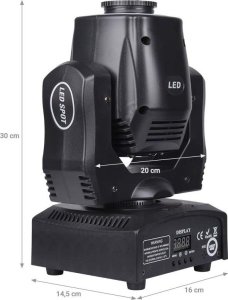 LIGHT4ME LIGHT4ME MINI SPOT 60 RING głowica ruchoma LED 6