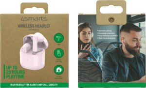 Słuchawki 4smarts 4smarts True Wireless Bluetooth SkyBuds 2 ENC, hellrosa 3