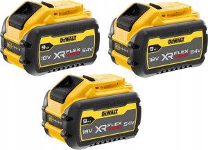 Dewalt Akumulator XR FLEXVOLT - napięcie 18/54V  pojemność 9.0/3.0Ah - 15 x ogniwa 3.0 Ah, 162 Wh +  Ładowarka wielonapięciowa XR DCB118X3-QW 2