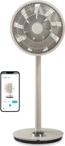 Wentylator Duux Duux | Fan | Whisper Flex Smart | Stand Fan | Greige | Diameter 34 cm | Number of speeds 26 | Oscillation | Yes 1