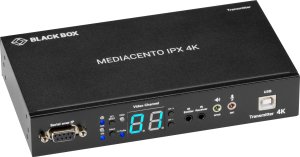 System przekazu sygnału AV Black Box Black Box VX-HDMI-4KIP-TX przedłużacz AV Nadajnik AV Czarny 1