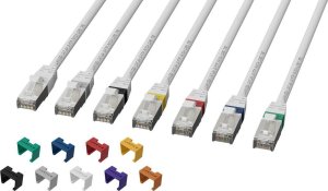 Organizer Lanview Lanview LVT-SC-G akcesorium kablowe Klips do kodowania kolorami 2