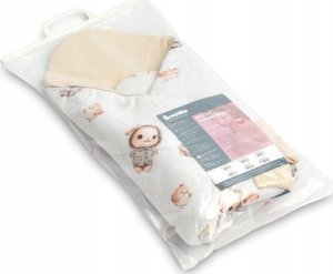 Sensillo ROŻEK MUŚLINOWY KRÓLICZKI BEŻOWY 75x75 3