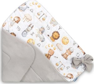 Sensillo ROŻEK MUŚLINOWY ZODIAK SZARY 75x75 2