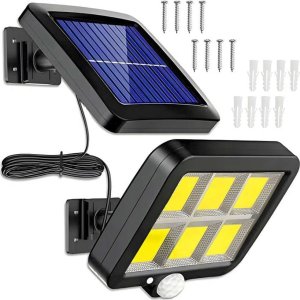 Kinkiet Alogy Lampa solarna Alogy 120COB zewnętrzna z czujnikiem 1