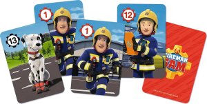 Trefl 2w1 Karty PIOTRUŚ Strażak Sam gra karciana pan +Pamięć Memo memory PL / ANG 3