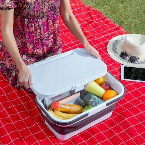 InnovaGoods InnovaGoods Folding Picnic Basket with Lid-Table 5