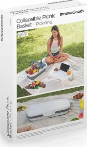 InnovaGoods InnovaGoods Folding Picnic Basket with Lid-Table 8