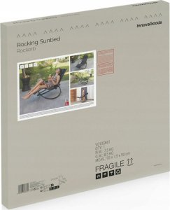 InnovaGoods InnovaGoods Folding Orbital Rocking Sun Lounger Ro 8