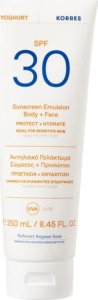 Korres KORRES Yoghurt Sunscreen Emulsion Body+Face SPF30 250ml 1