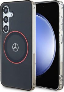 Mercedes Mercedes MEHMS24S23HUORK S24 S921 czarny/black hardcase Double Layer W/ Red MagSafe 1