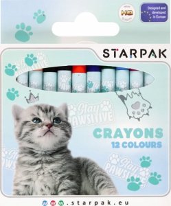 Starpak KREDKI WOSK 12KOL KITTY C STK 12/144 1