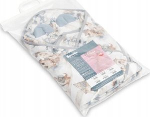 Sensillo OTULACZ MUŚLINOWY DO FOTELIKA -  SMOKI JEANS 5