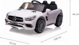 Milly Mally Milly Mally Pojazd na akumulator Mercedes-Benz SL65 AMG White 16