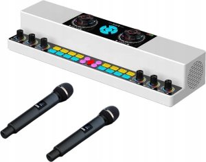 Głośnik Norimpex PROMO Konsola karaoke, głośnik bluetooth + 2 mikrofony 1009407 1