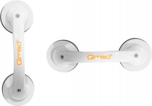 QMED Uchwyt łazienkowy na przyssawki 30cm. 4