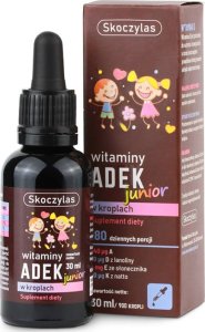 SKOCZYLAS SKOCZYLAS Witaminy ADEK Junior W Kroplach 30ml 1