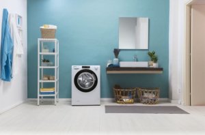 Pralka Candy Candy | Washing Machine | CO4 1265TWBE/1-S | Energy efficiency class C | Front loading | Washing capacity 6 kg | 1200 RPM | Depth 45 cm | Width 60 cm | Display | LCD | Wi-Fi | White 5